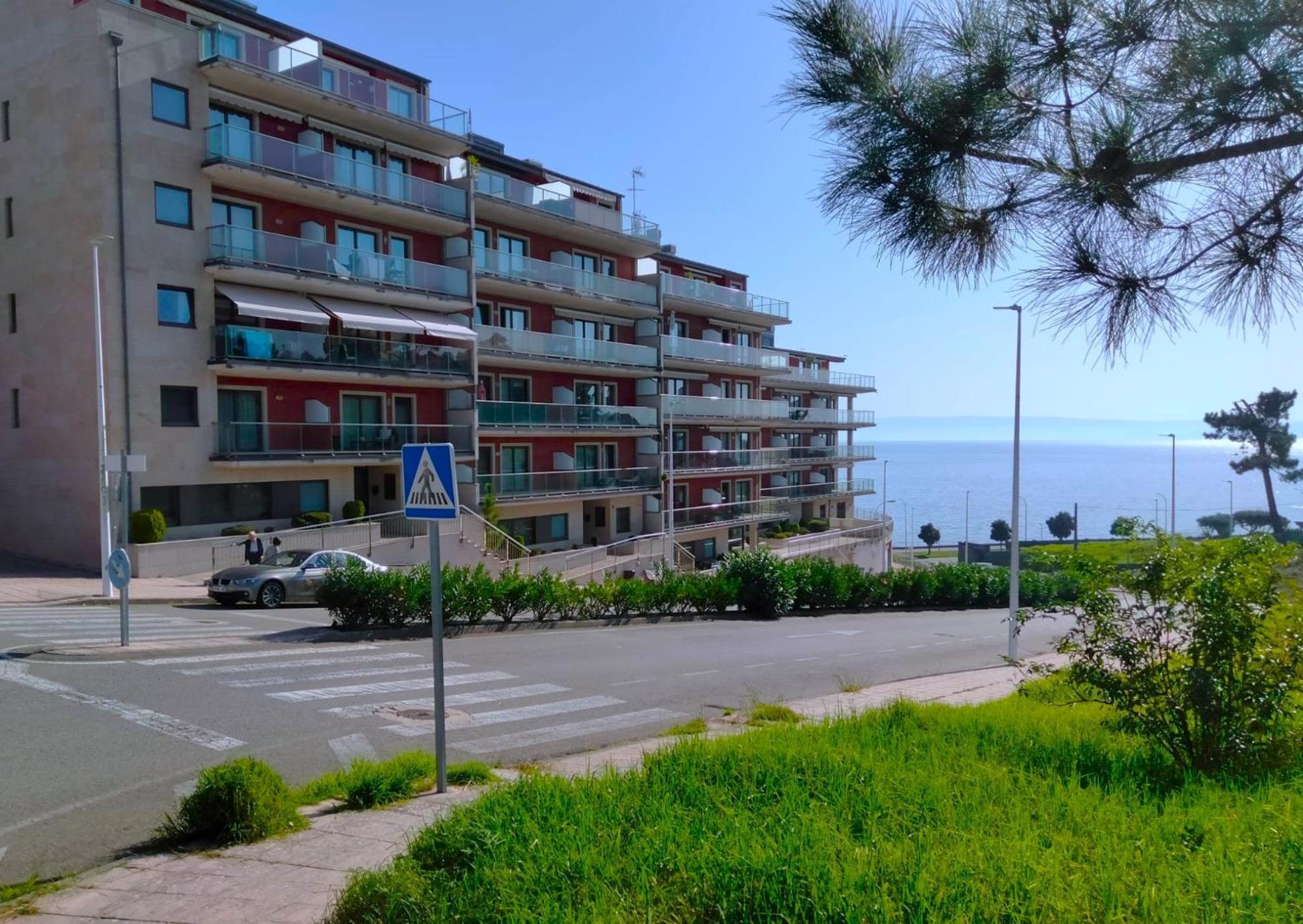 Un Rincon Con Vistas A La Ria, Playa Y Parking. Διαμέρισμα Ribeira Εξωτερικό φωτογραφία